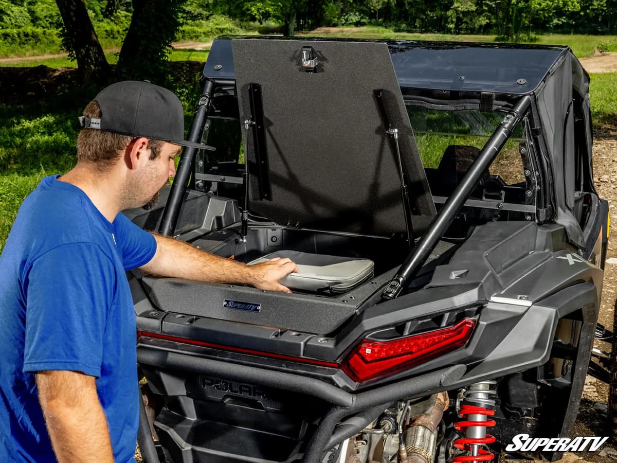 SuperATV '24+ Polaris RZR XP 1000 Trunk Bed Enclosure