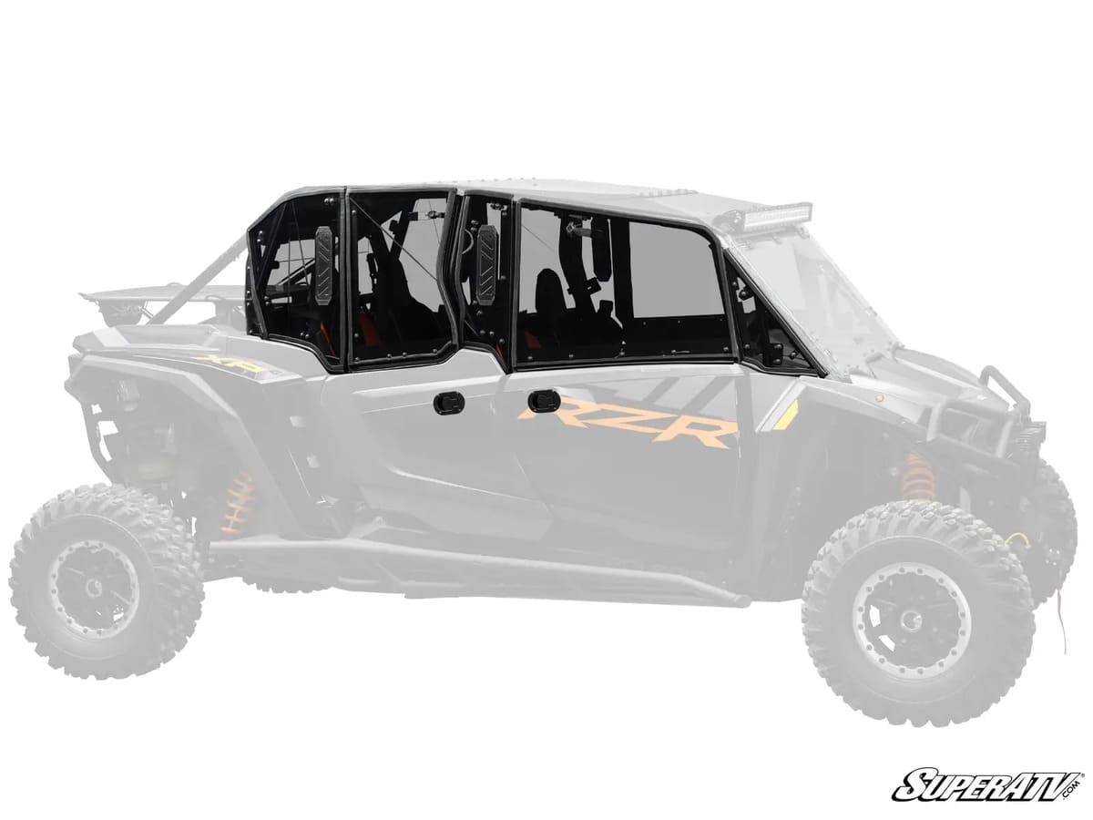 SuperATV Polaris RZR XP 4 1000 Upper Doors Hard Cab Enclosure