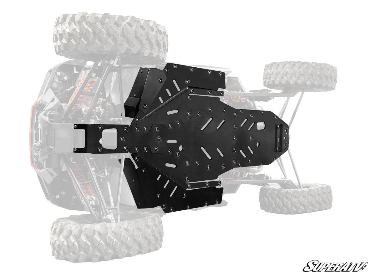 SuperATV Polaris RZR XP Full Skid Plate