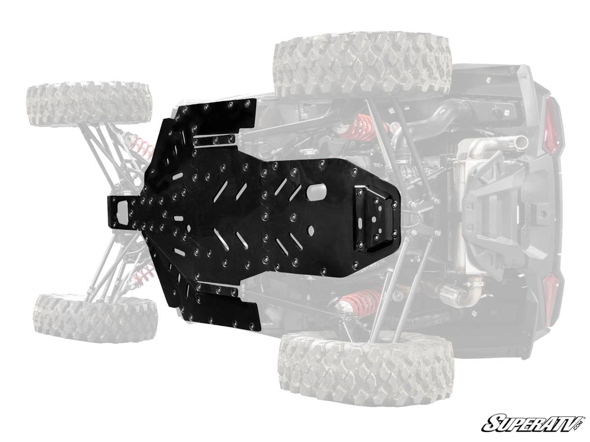 SuperATV Polaris RZR XP Full Skid Plate