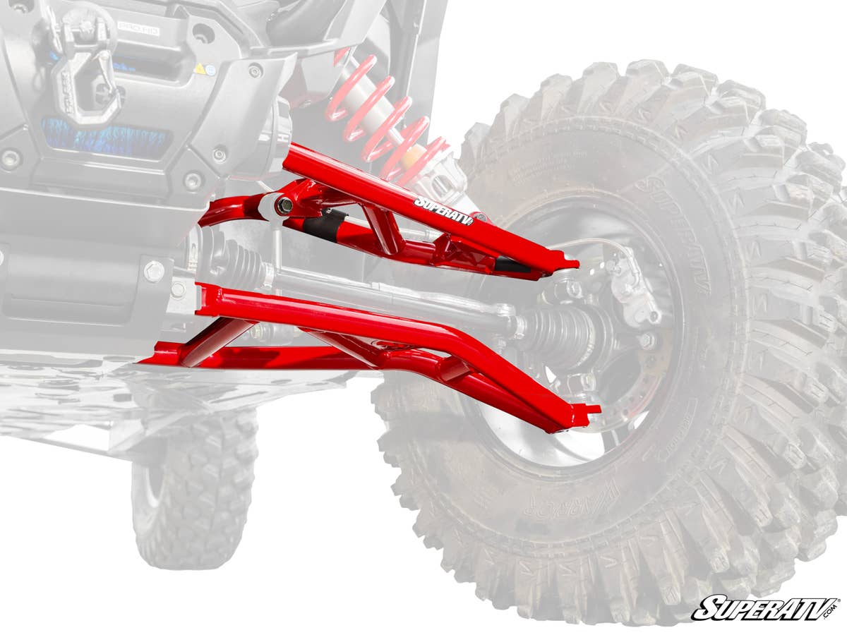 SuperATV 2024+ Polaris RZR XP High-Clearance A-Arms