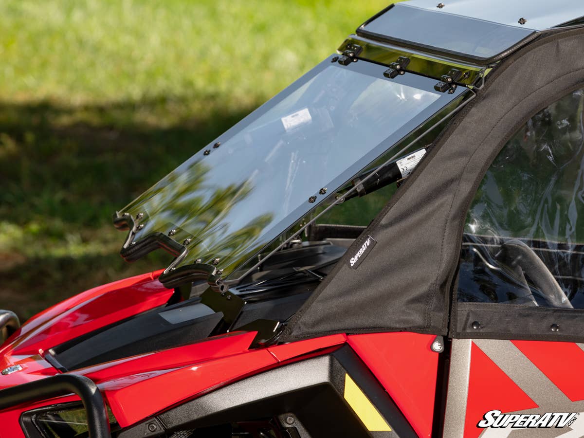 SuperATV Polaris RZR XP Maxdrive Power Flip Windshield