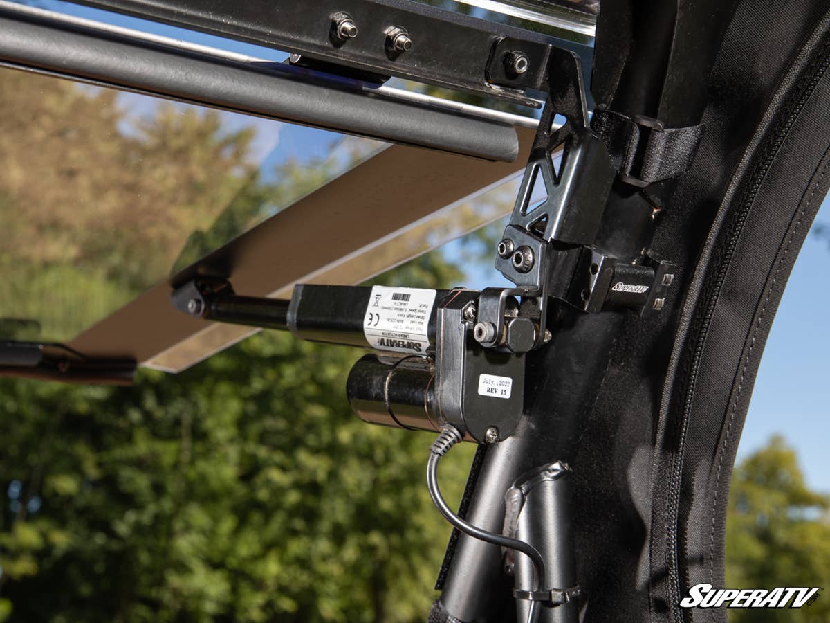 SuperATV Polaris RZR XP Maxdrive Power Flip Windshield