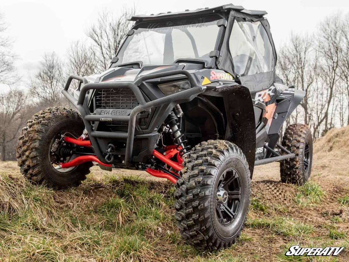 SuperATV Polaris RZR XP Turbo Atlas Pro 2” Forward Offset A-Arms