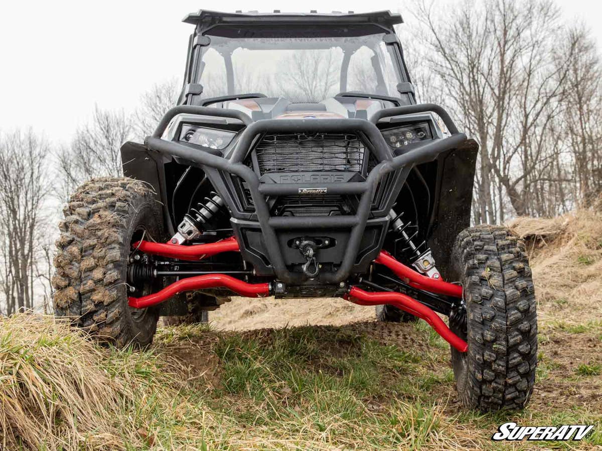 SuperATV Polaris RZR XP Turbo Atlas Pro 2” Forward Offset A-Arms