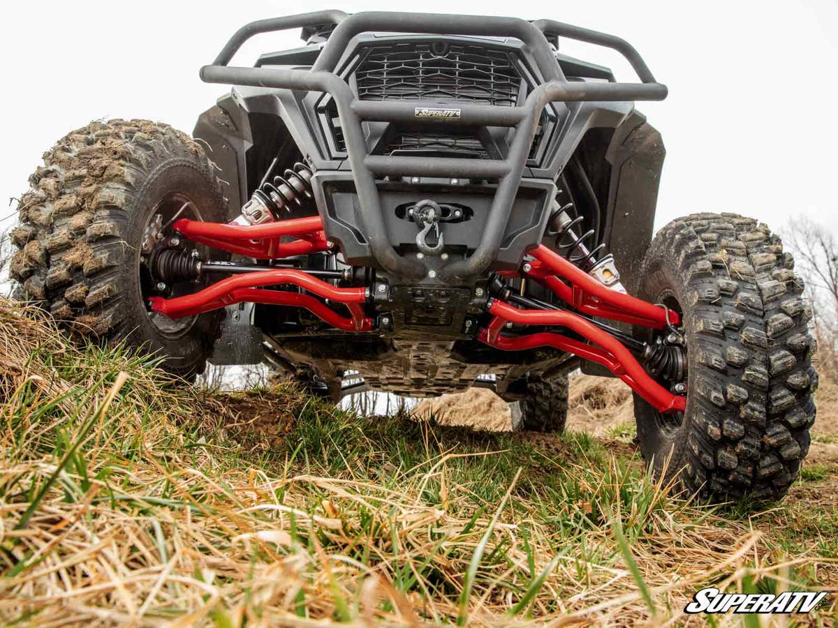 SuperATV Polaris RZR XP Turbo Atlas Pro 2” Forward Offset A-Arms