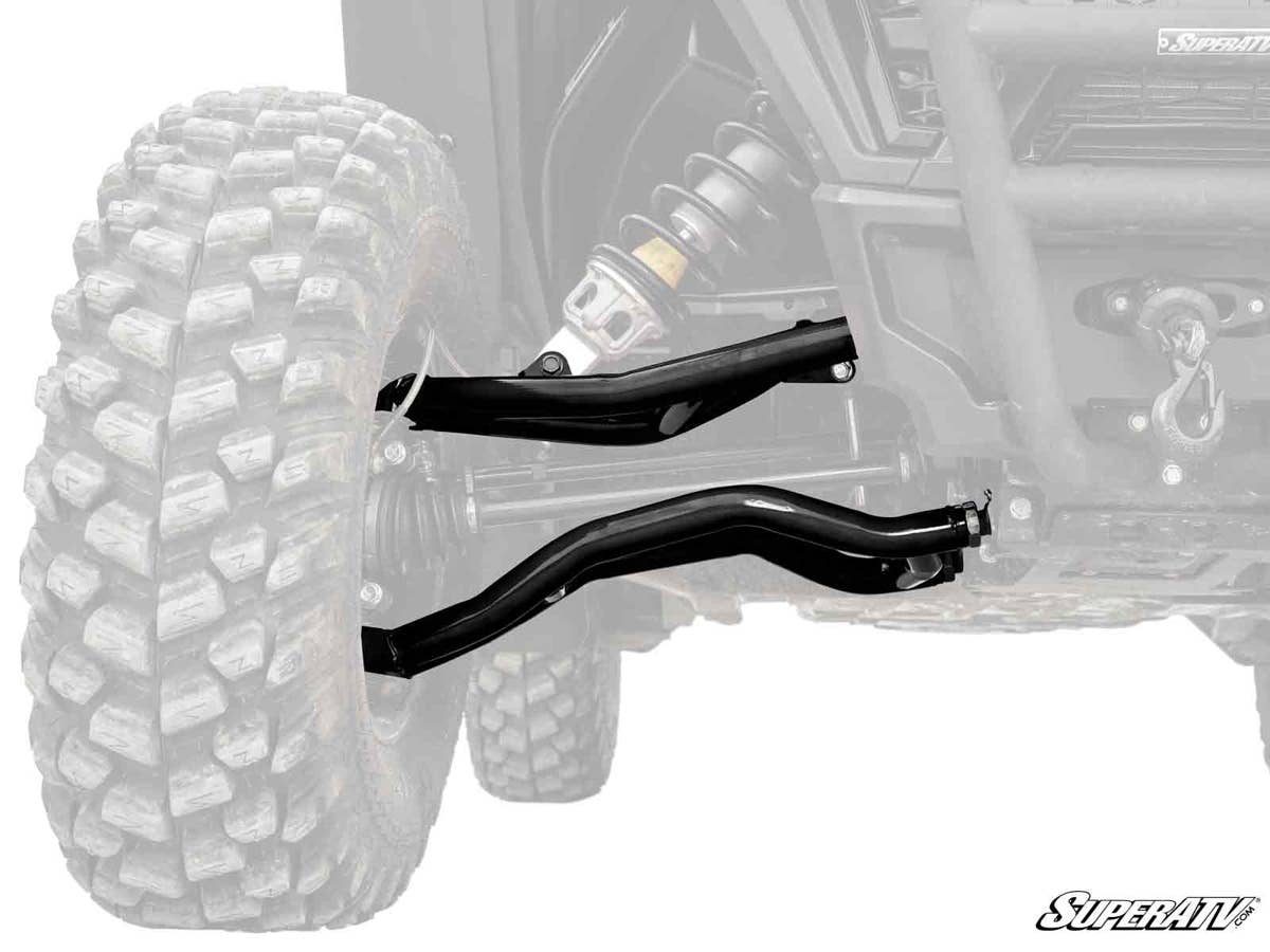 SuperATV Polaris RZR XP Turbo Atlas Pro 2” Forward Offset A-Arms