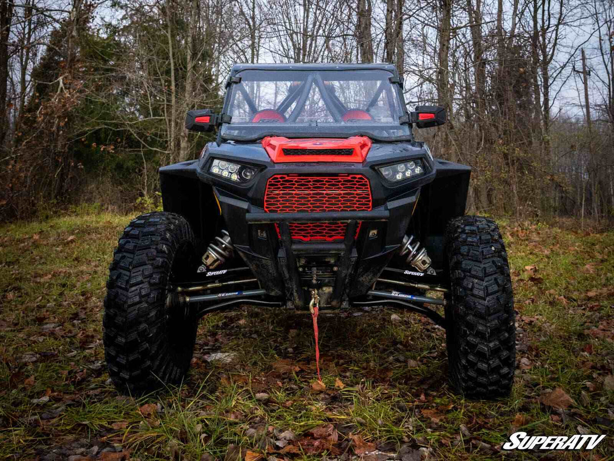 SuperATV Polaris RZR XP Turbo High Clearance 1.5" Forward Offset A-Arms