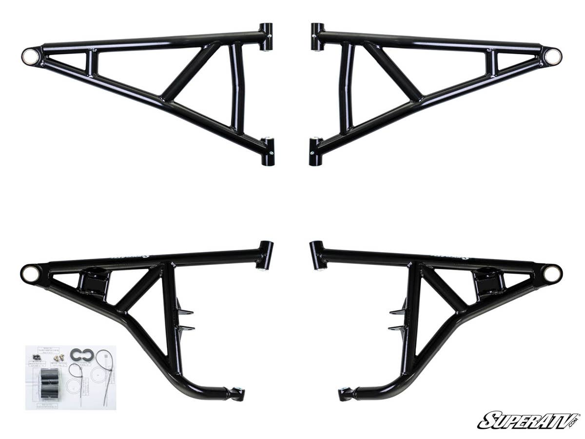 SuperATV Polaris RZR XP Turbo High-Clearance A-Arms