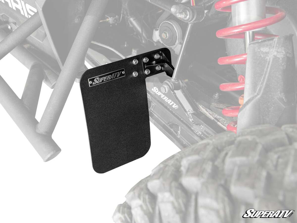 SuperATV Polaris RZR XP Turbo Mud Flaps
