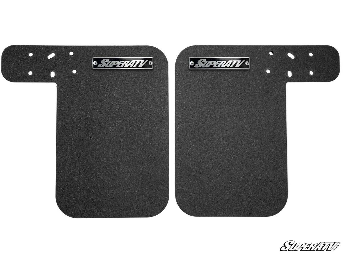 SuperATV Polaris RZR XP Turbo Mud Flaps