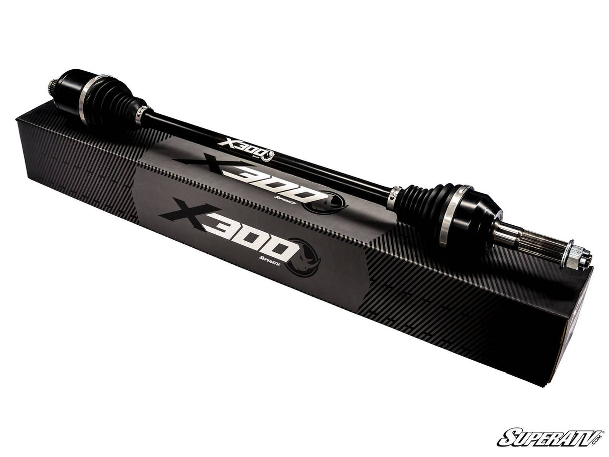 SuperATV Polaris RZR XP Turbo S Big Lift Heavy Duty Axles - X300
