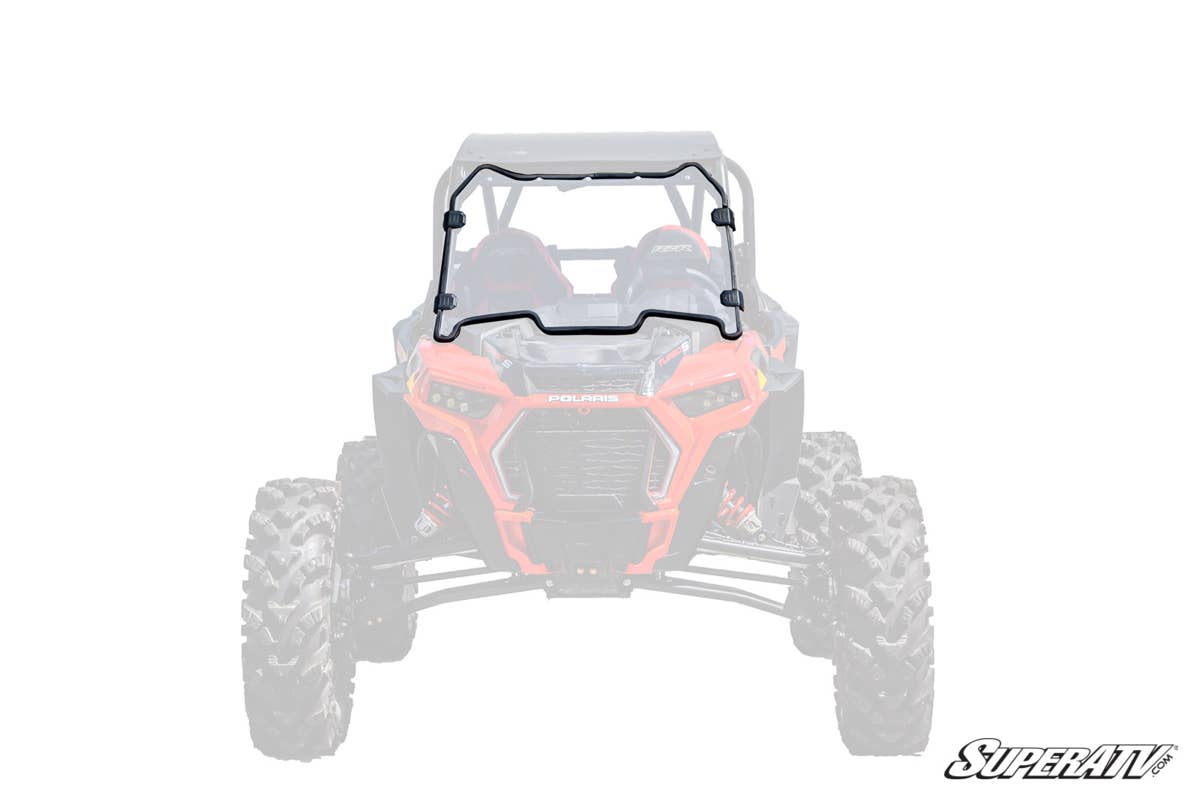 SuperATV Polaris RZR XP Turbo S Scratch-Resistant Full Windshield