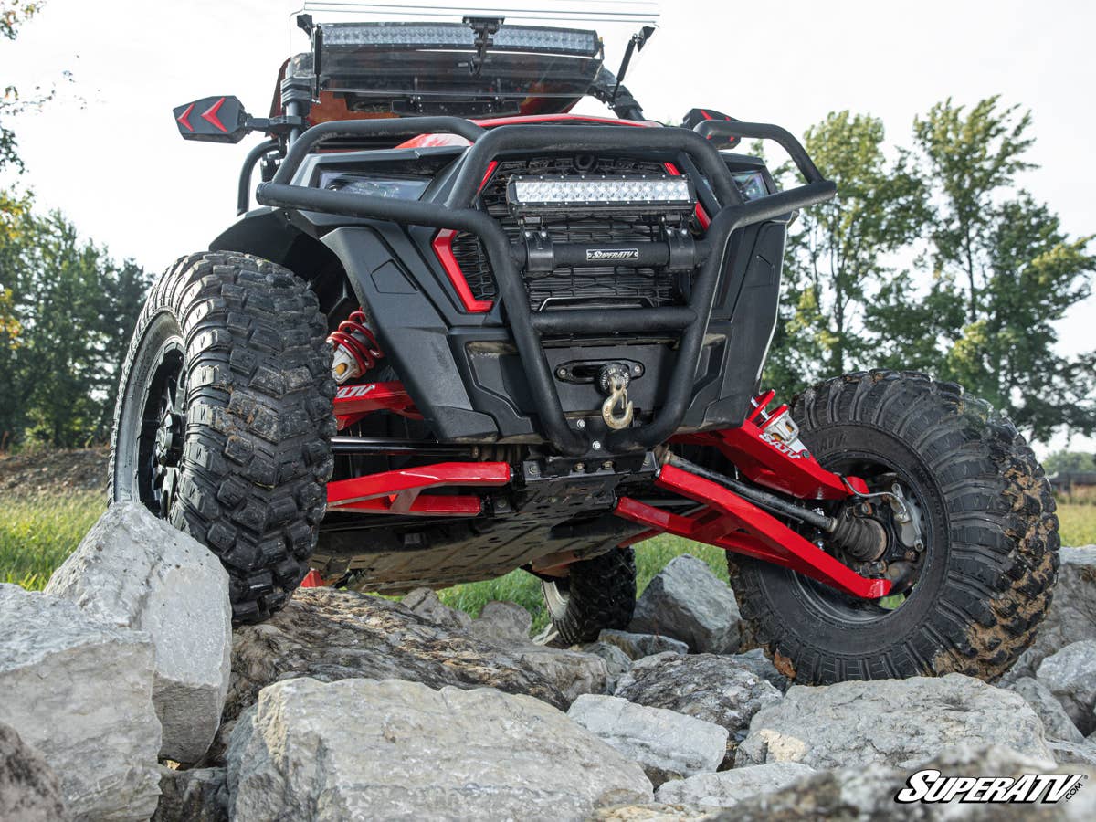 SuperATV Polaris RZR XP Turbo 1.5" Forward Offset Sidewinder A-Arms