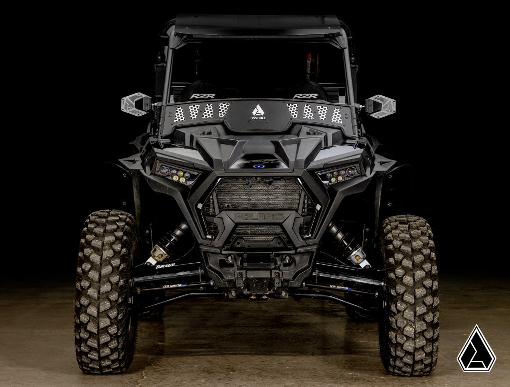 SuperATV Polaris RZR XP Turbo Windscreen by Assault Industries