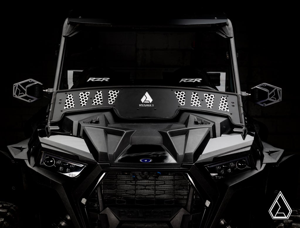 SuperATV Polaris RZR XP Turbo Windscreen by Assault Industries