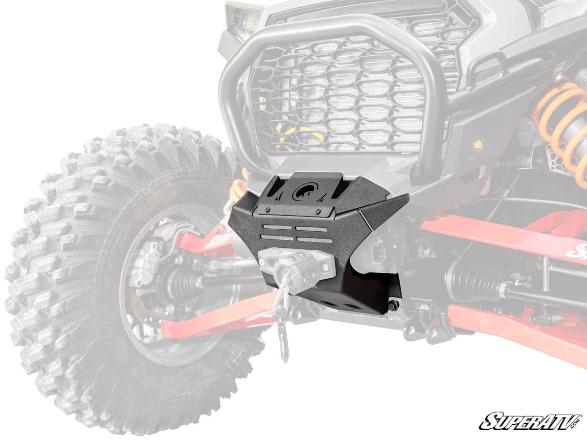 SuperATV Polaris RZR XP Winch Mount