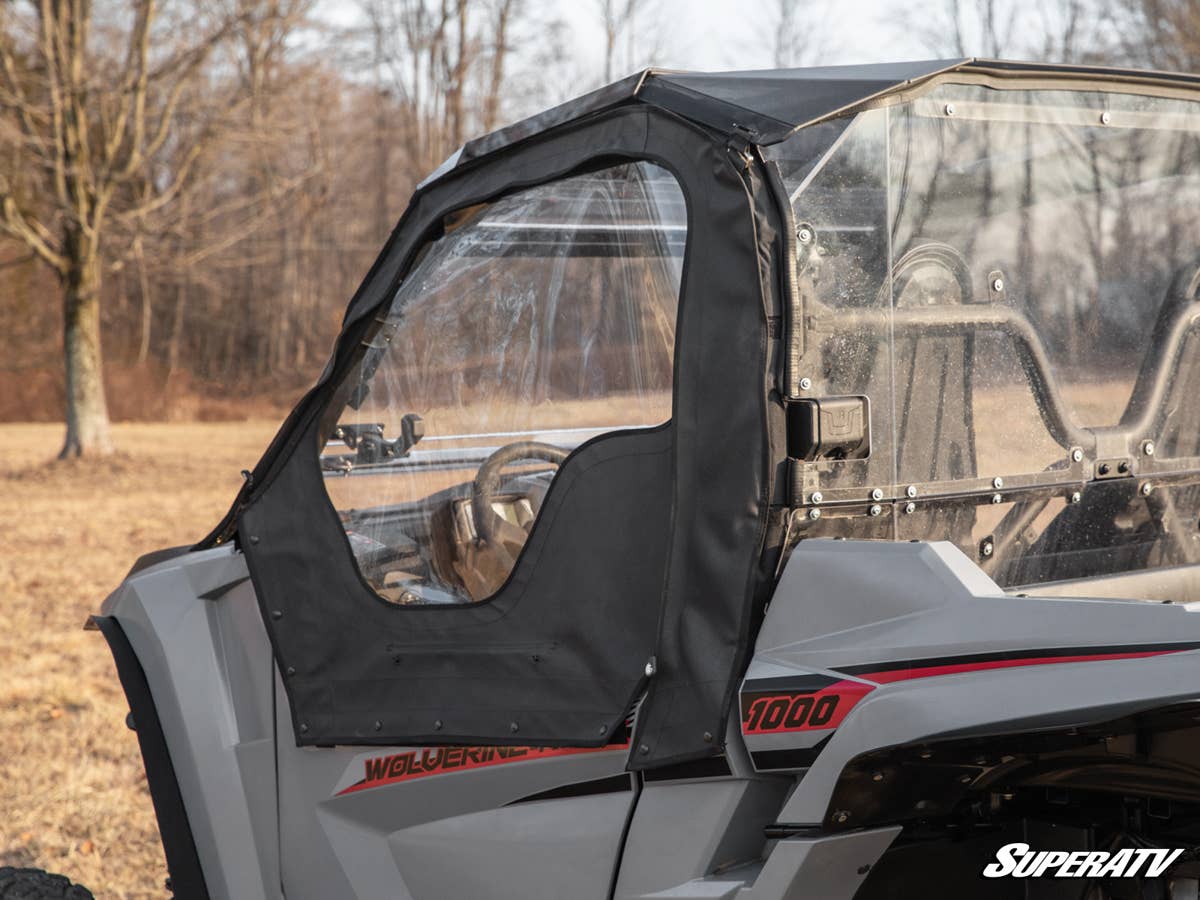 SuperATV Yamaha Wolverine RMAX 1000 Primal Soft Cab Enclosure Upper Doors
