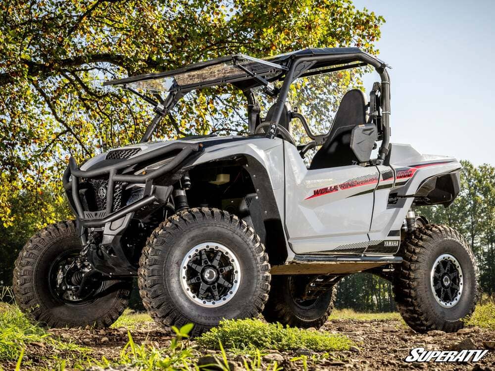 SuperATV Yamaha Wolverine X2 1000 Max Drive Power Flip Windshield