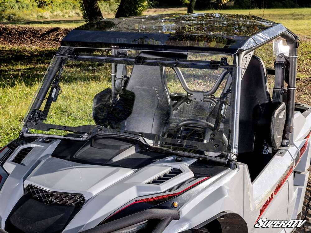SuperATV Yamaha Wolverine X2 1000 Max Drive Power Flip Windshield