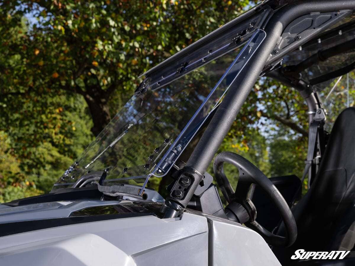 SuperATV Yamaha Wolverine X2 Scratch Resistant Flip Windshield