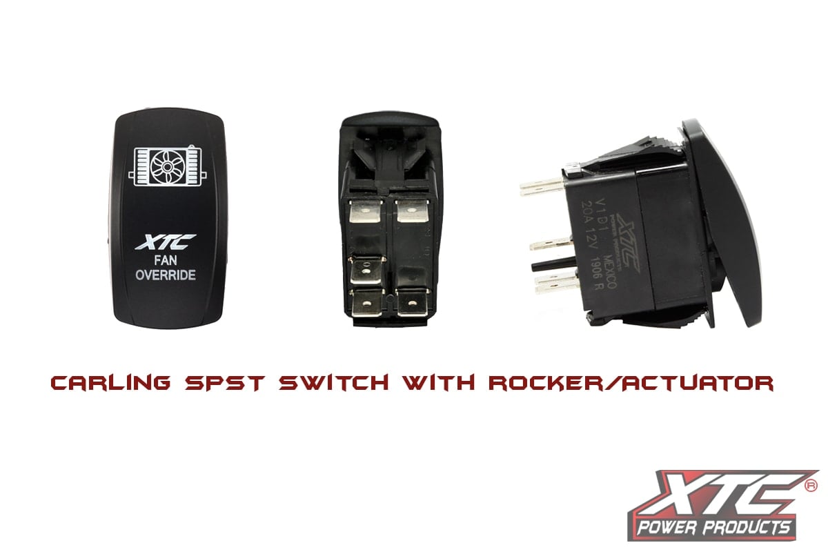 XTC XTC Fan Override Rocker Switch