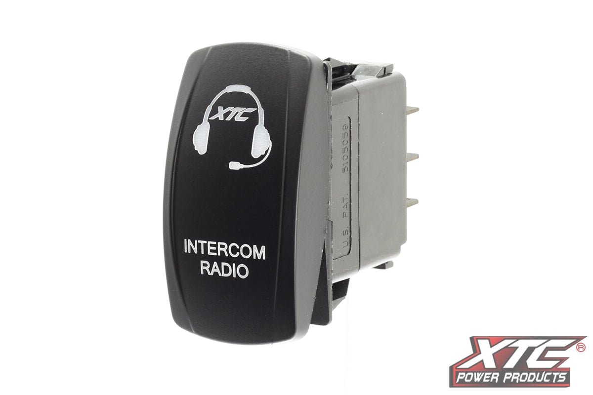XTC Intercom Radio Rocker Switch