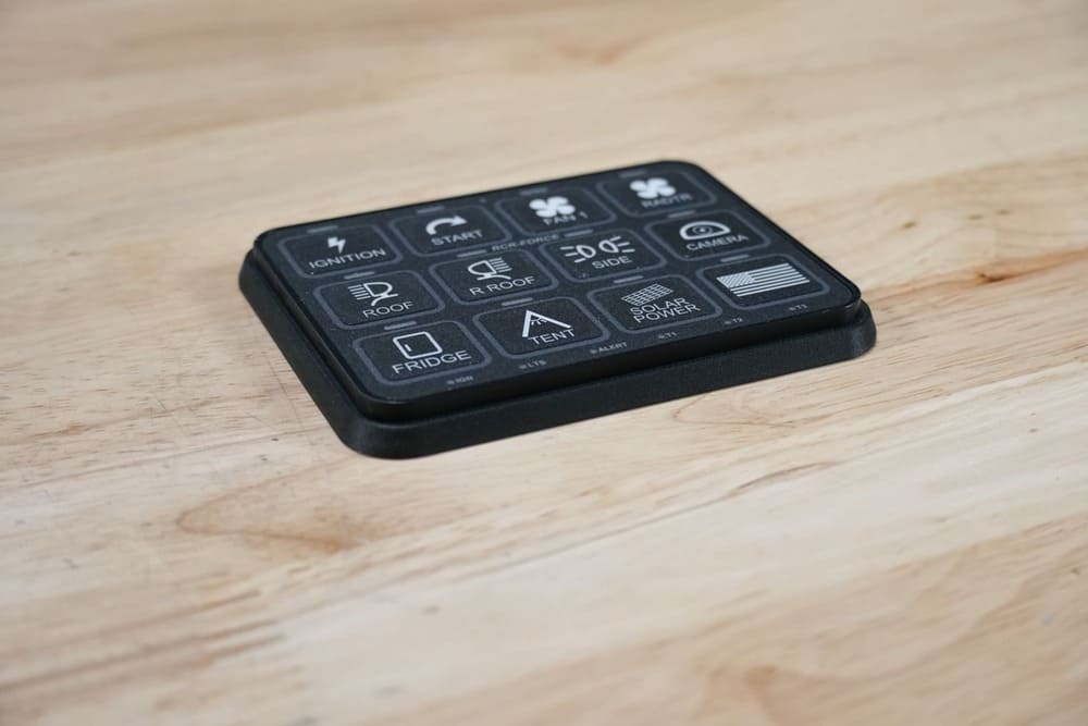 Switch Pros 12-Switch Universal Bezel Mount