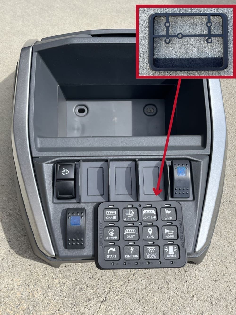 Switch Pros Kawasaki Teryx H2 Bezel Mount