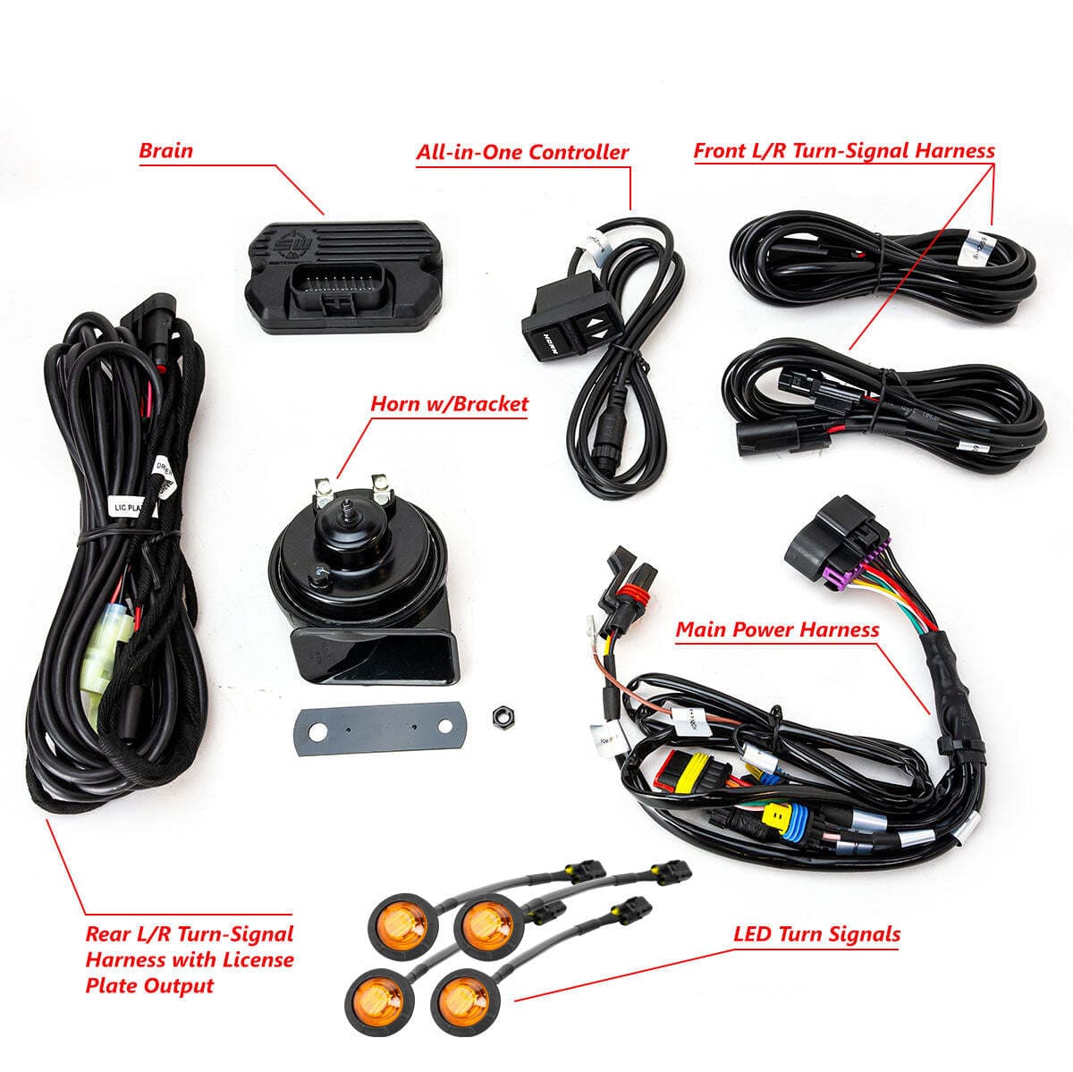 Switch Works Tango 2 Universal Turn-Signal Kit with All-In-One Controller