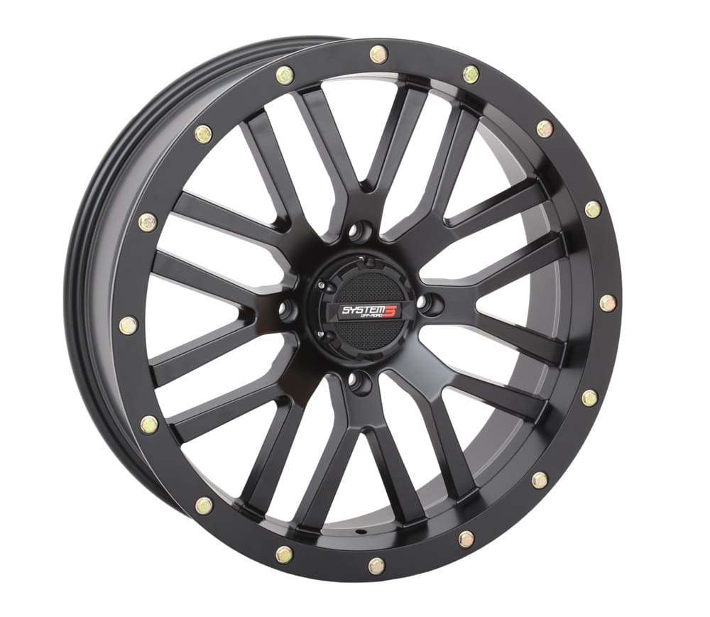 System 3 Black ST-3 & Maxxis Liberty Performance Off Road Wheel & Tire Kit