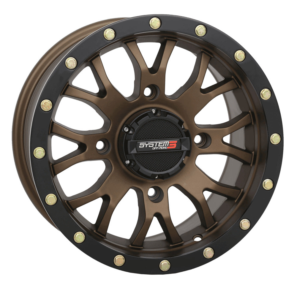 System 3 Bronze SB-4 Beadlock & System 3 RC500 10 Ply Rock Crawler Wheel & Tire Kit
