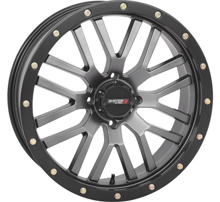 System 3 Grey ST-3 & System 3 Offroad XTR370 Wheel & Tire Kit