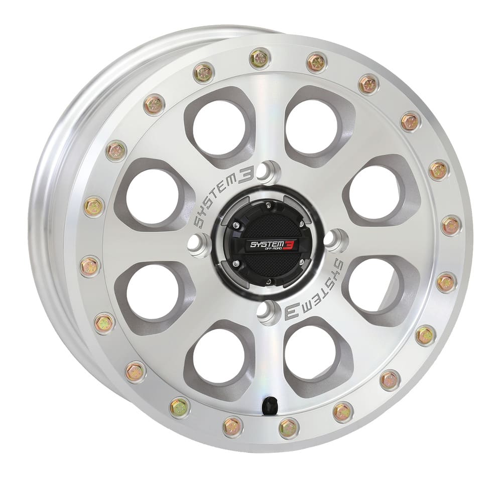 System 3 Machined SB-7 Beadlock & Maxxis Liberty Performance Off Road Wheel & Tire Kit