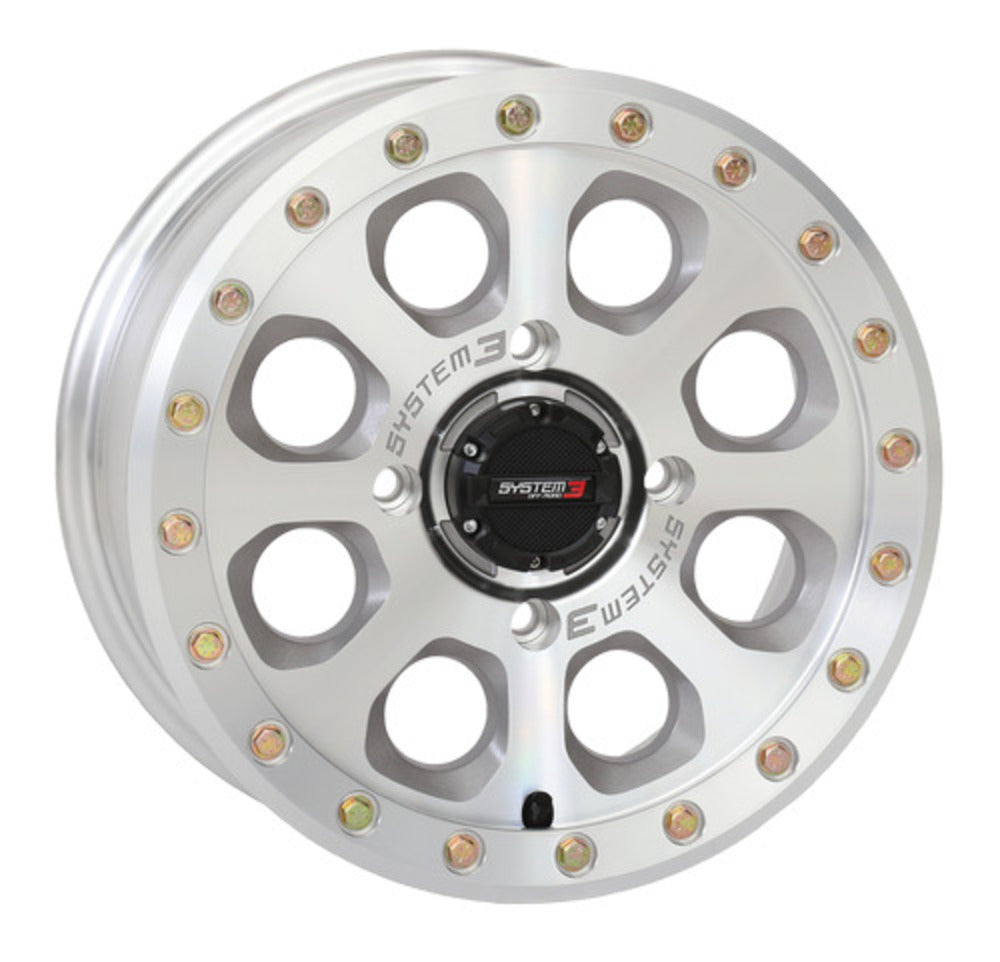 System 3 Machined SB-7 Beadlock & Maxxis Radial Carnivore Wheel & Tire Kit