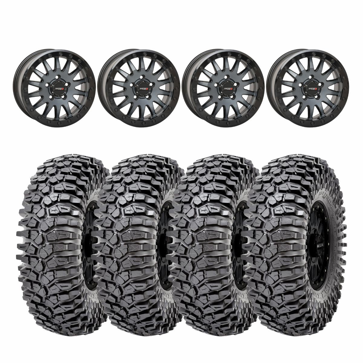 system-3-matte-brushed-grey-sb-8-5-lug-beadlock-maxxis-radial-roxxzilla-wheel-tire-kit