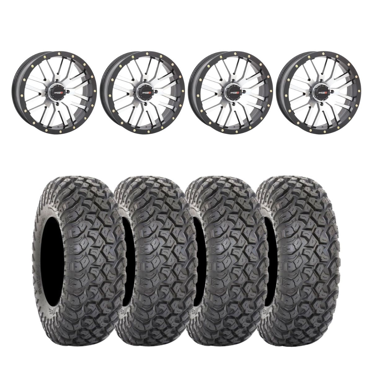 System 3 ST-3 Machined & System 3 Radial RT320 Wheel & Tire Kit