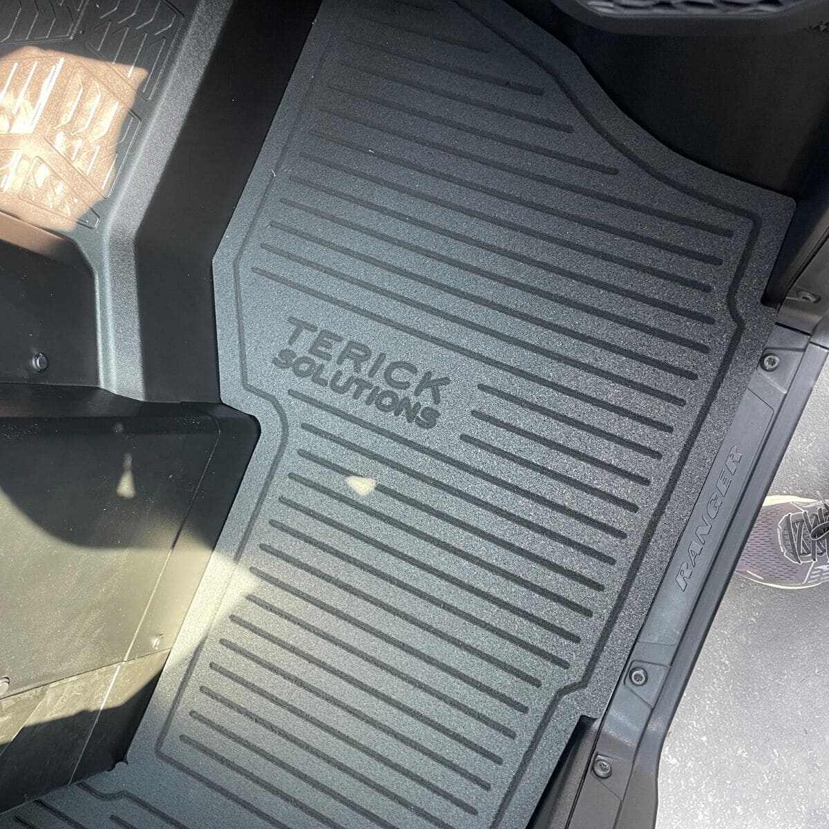 Terick Solutions '18+ Polaris Ranger XP 1000 Rubber Floor Mats