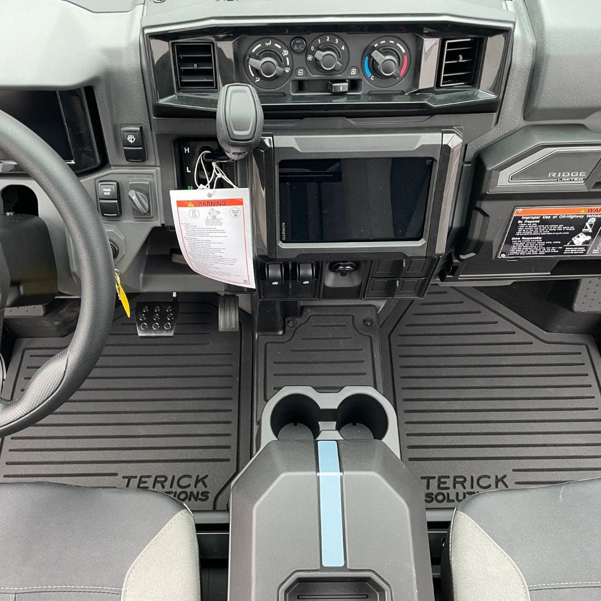 Terick Solutions '24+ Kawasaki Ridge Crew Rubber Floor Mats