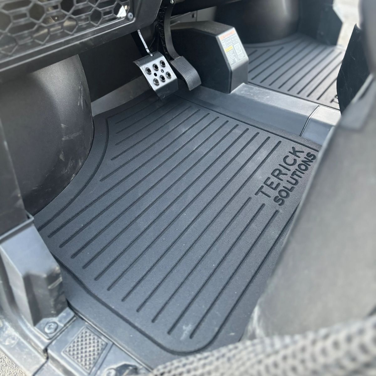 Terick Solutions Polaris Ranger Mid Size 570 Rubber Floor Mats