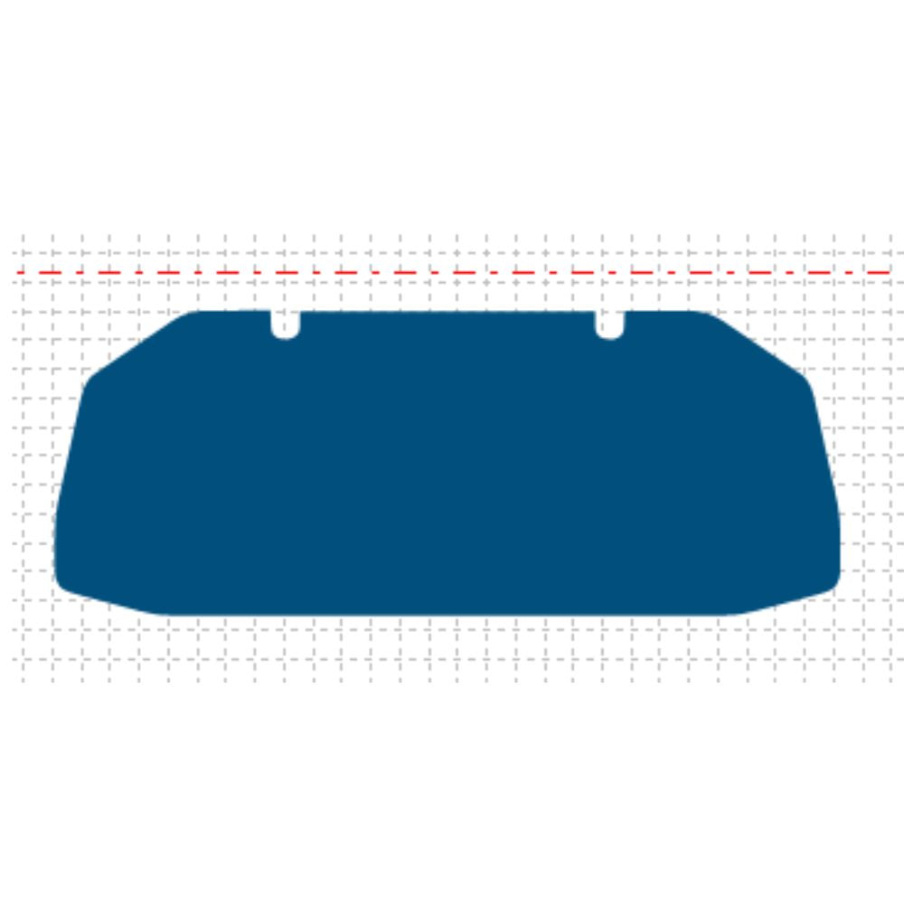 Terick Solutions Polaris Ranger XD 1500 Pre-Cut Ceramic Tinted Rear Window