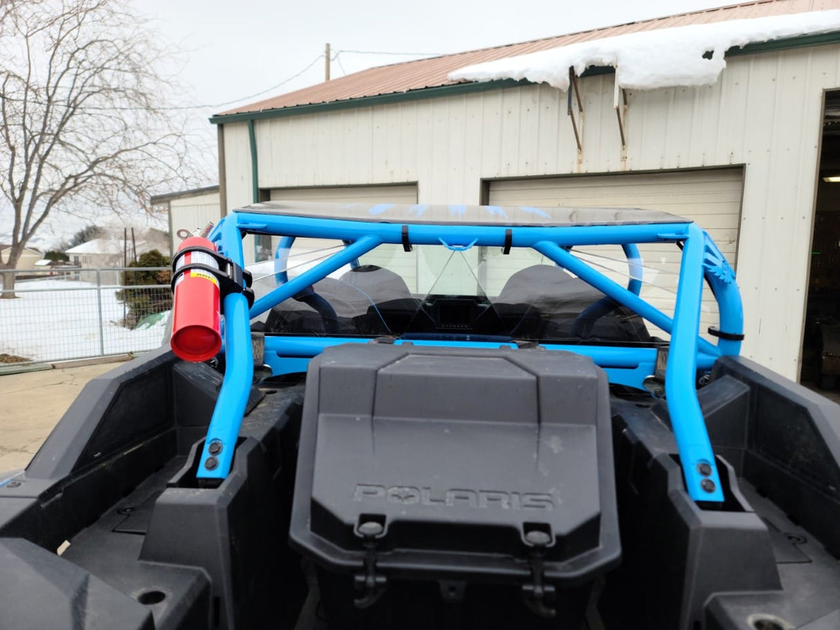 Fueled UTV Rear Window Vent Hybrid Cage