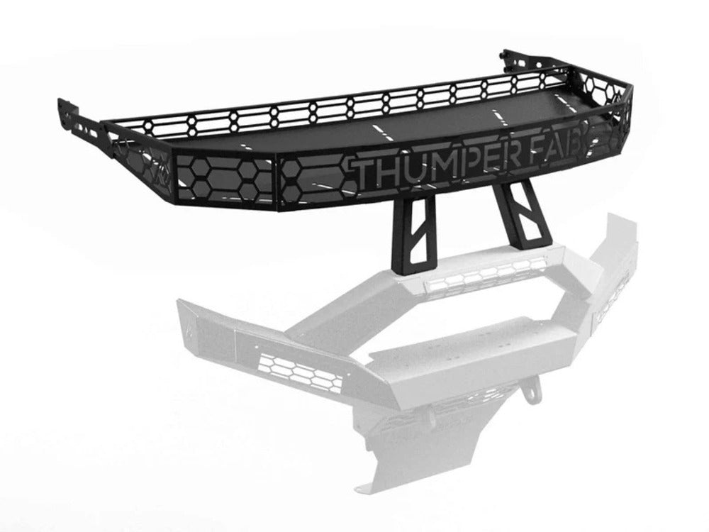 Thumper Fab '25+ Polaris Ranger 1000 Thumper Bumper Hood Basket