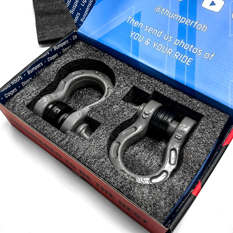 Thumper Fab 3/4" Extreme Shackles Pair