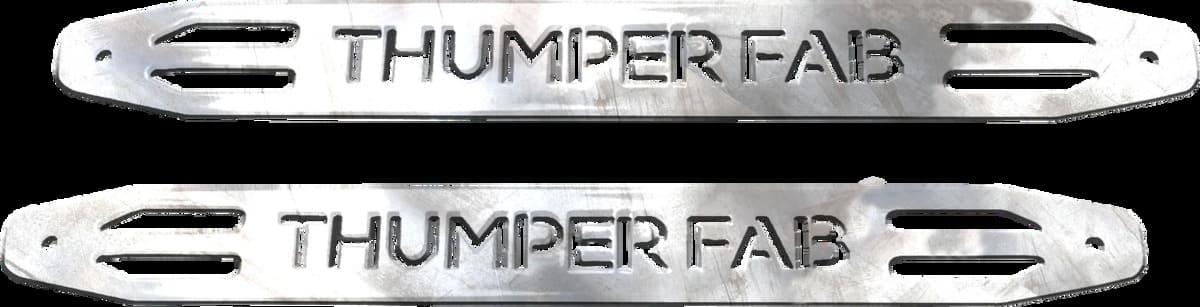 Thumper Fab 800SX Nerf Rails 3-Seat Accent Panel Set