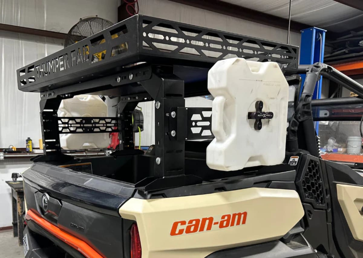 Thumper Fab Adjustable UTV Bed Rack