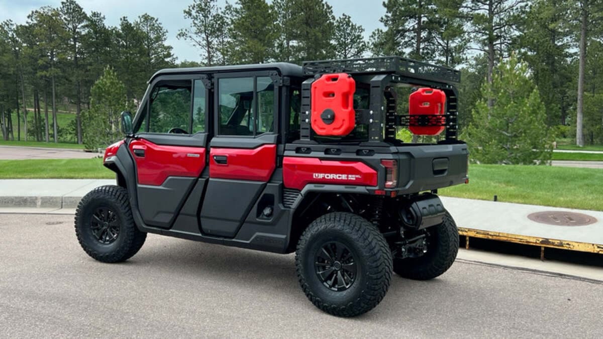 Thumper Fab Adjustable UTV Bed Rack