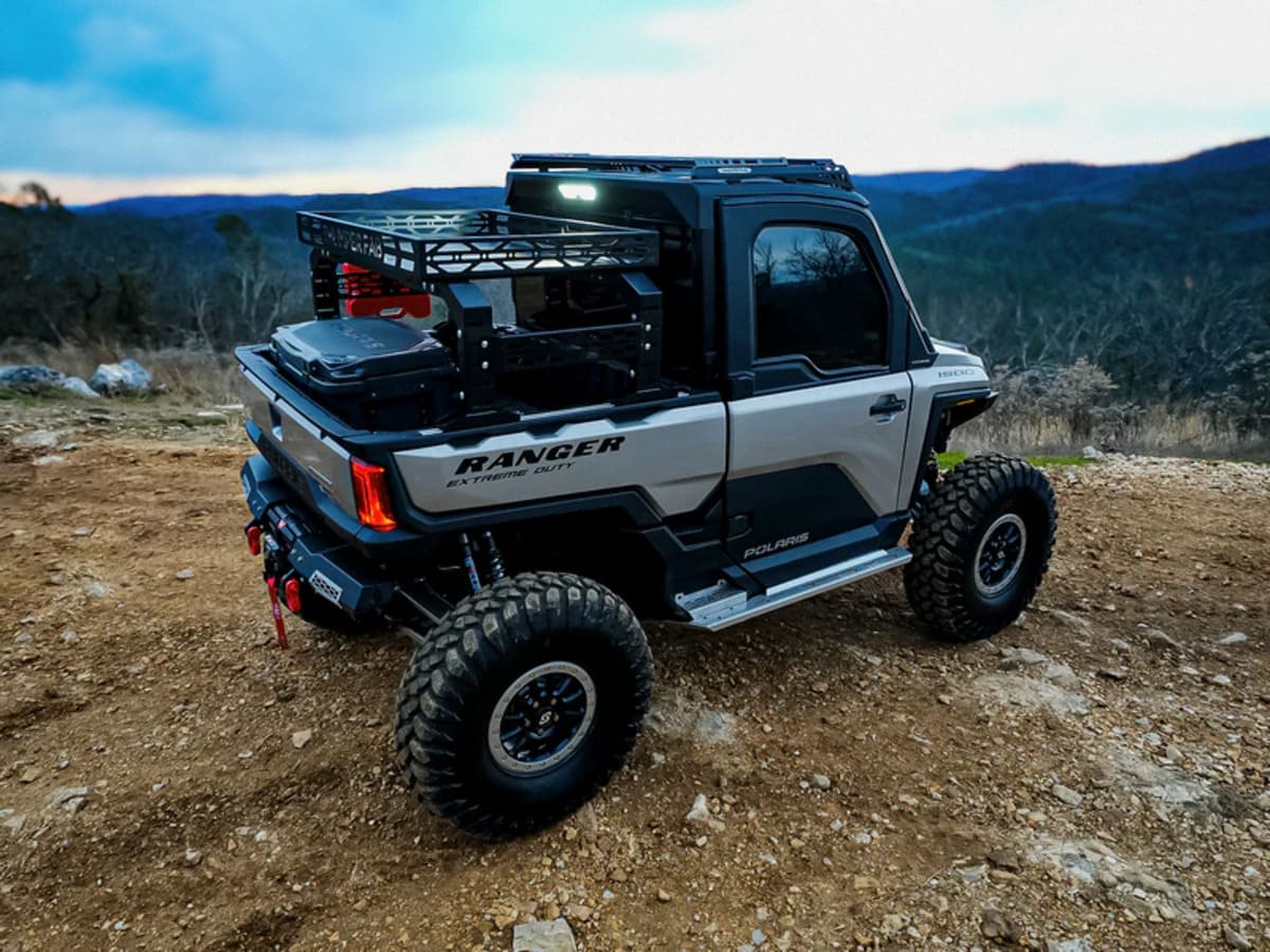 Thumper Fab Adjustable UTV Bed Rack