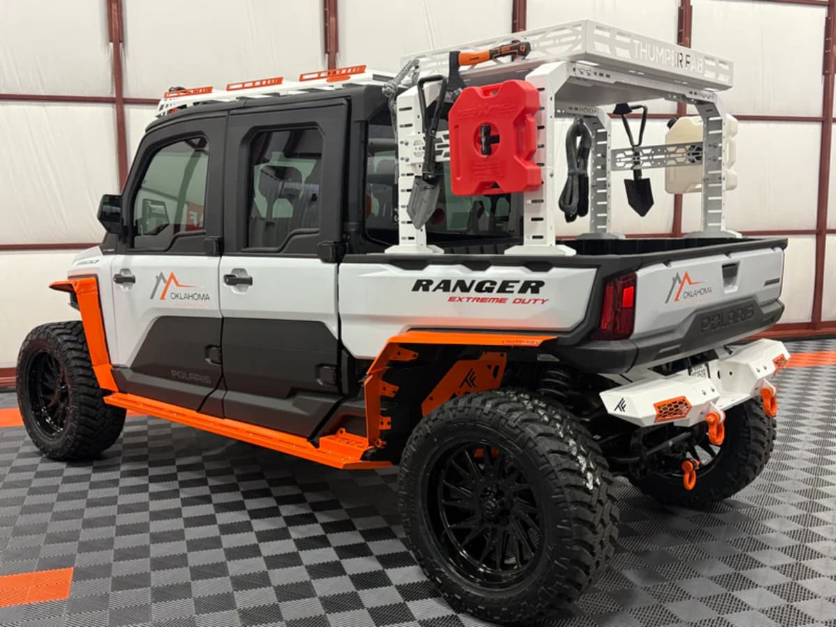 Thumper Fab Adjustable UTV Bed Rack