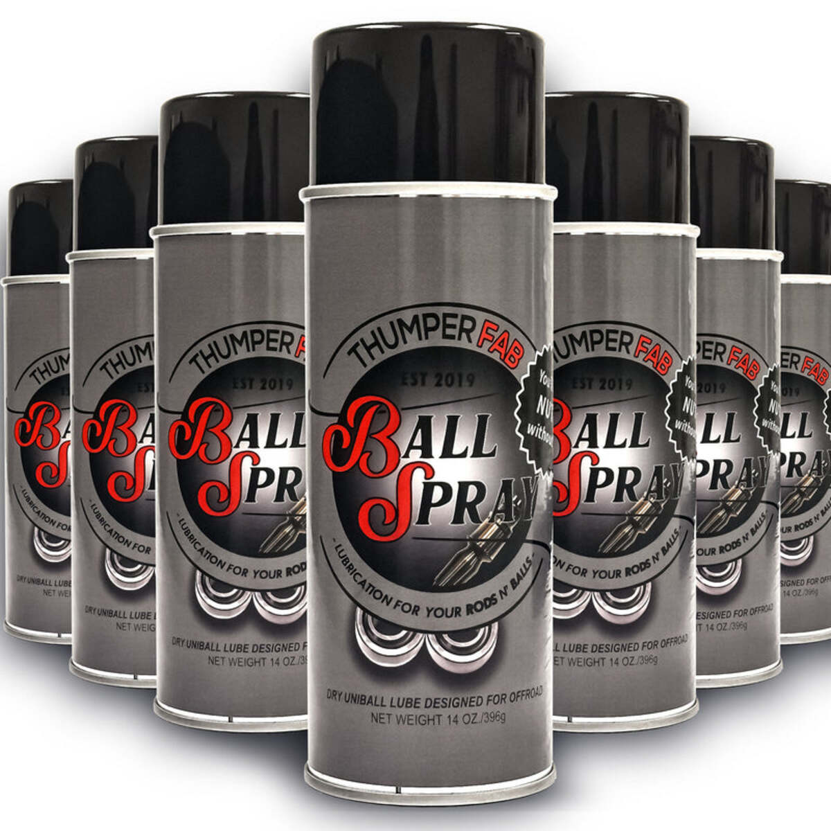 Thumper Fab Ball Spray for Off Road Suspension